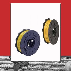 Тел с PVC покритие MAX TW898-PC за връзване на арматура на ролка
